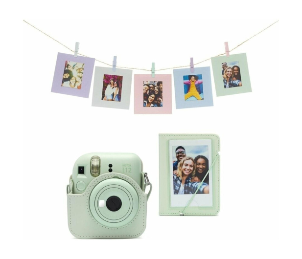 Fujifilm Instax Mini 12 zielony zestaw akcesoriów - 1506526 - zdjęcie 2